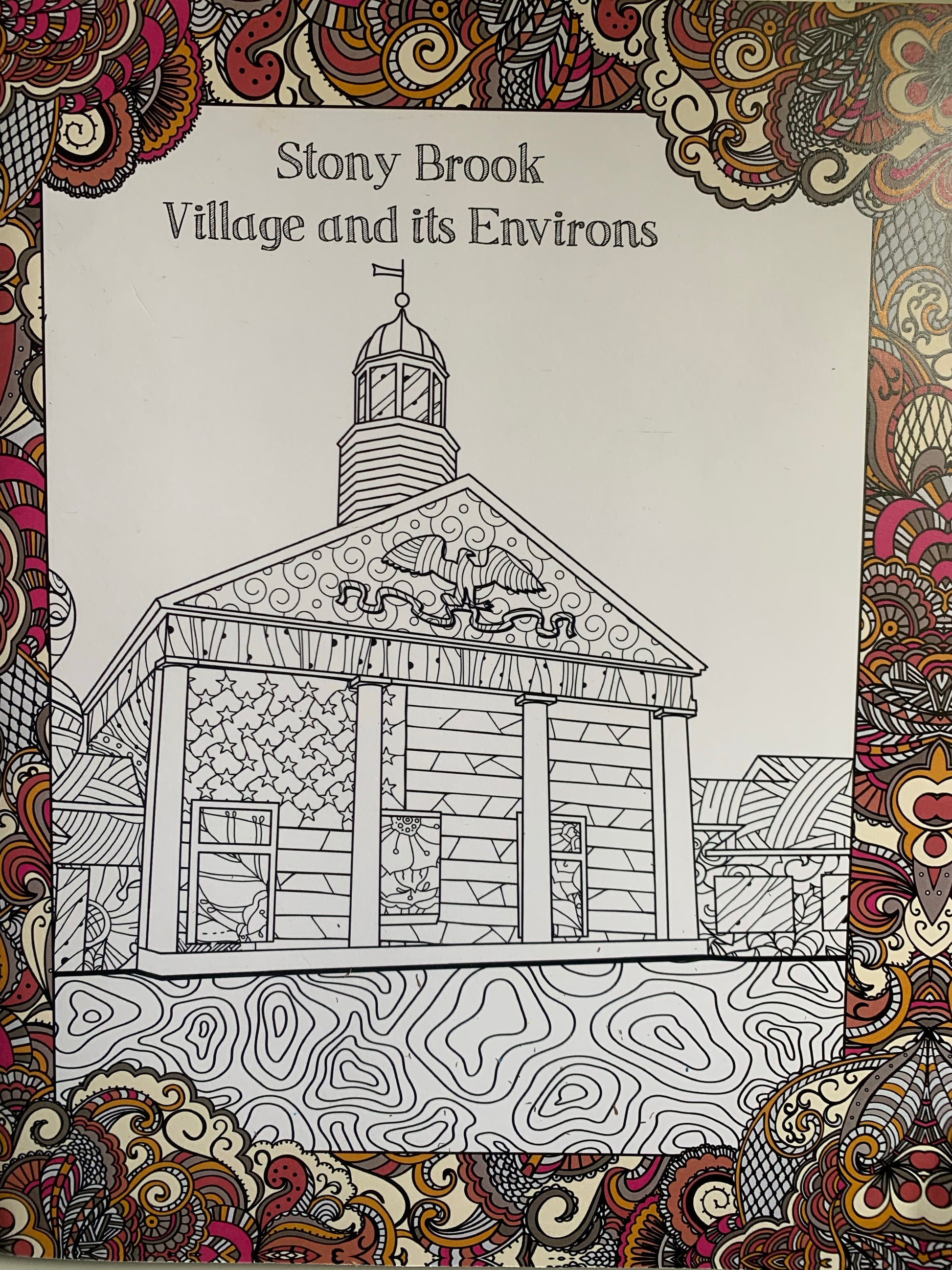 Stony Brook Village Coloring Book