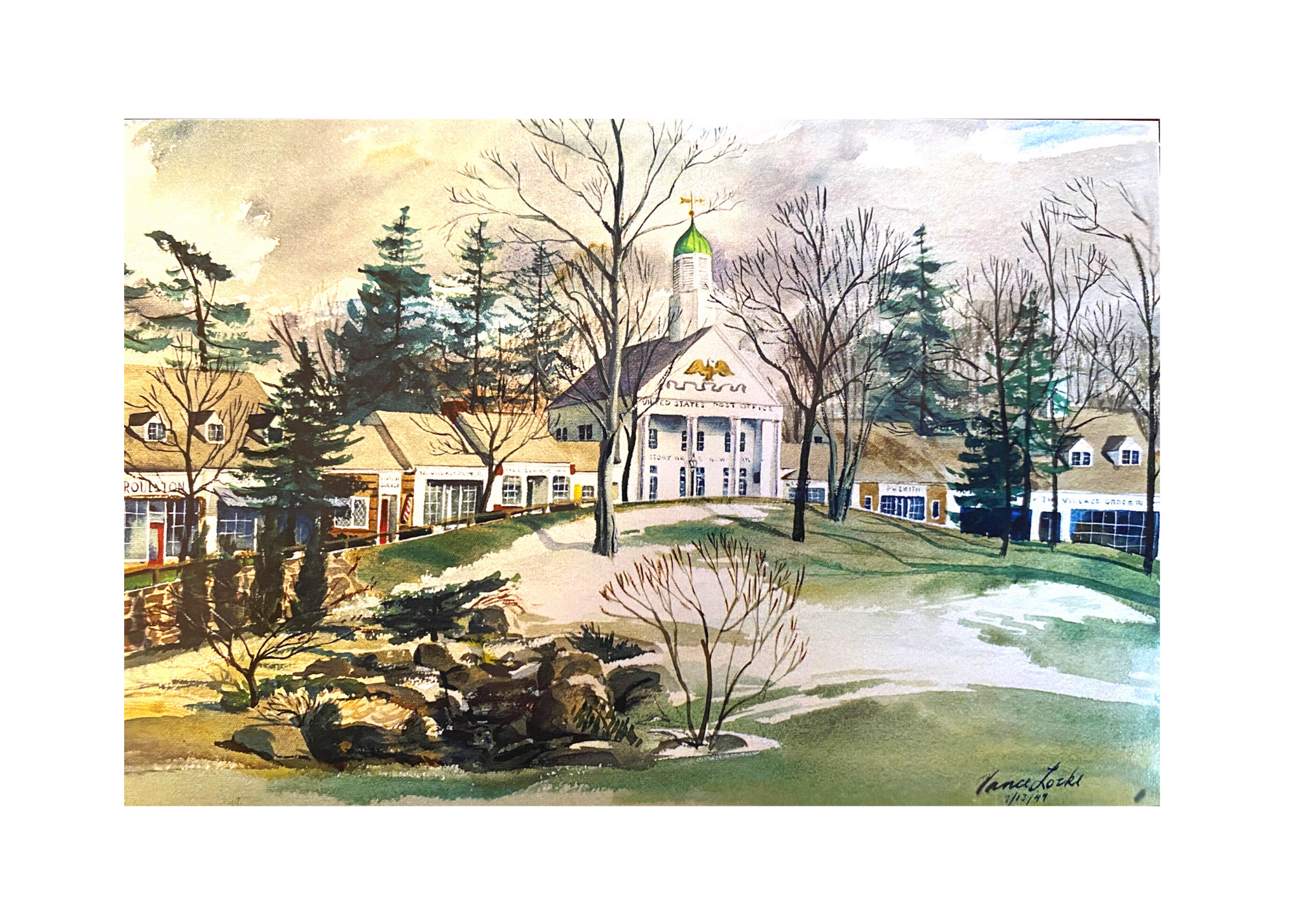 Stony Brook Village Post Card