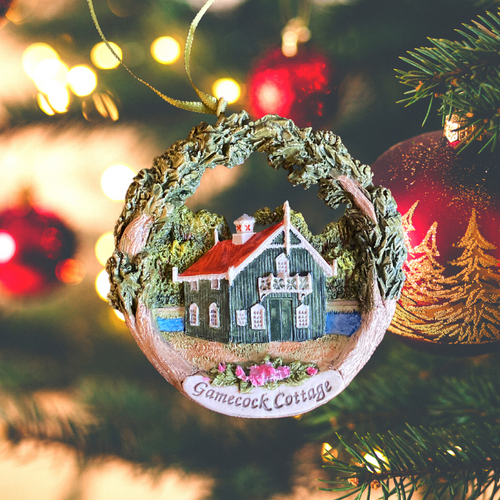 Gamecock Cottage Ornament